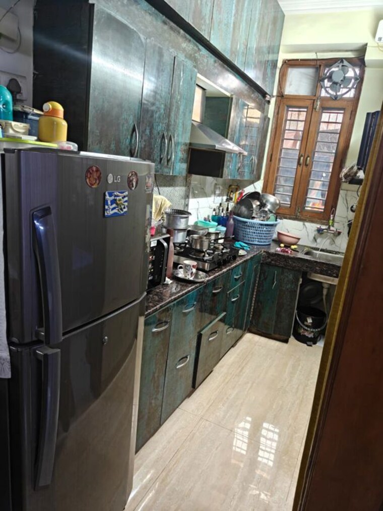 Kitchen, smart-lane 2 Bedroom 900 Sq.Ft. Builder Floor In Niti Khand Ghaziabad 9906022