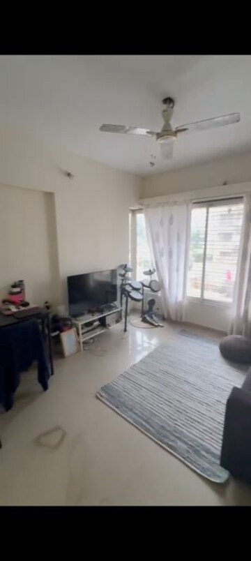Living Room in 1 BHK Apartment at JP Unity Tower, Lower Parel – for Rent