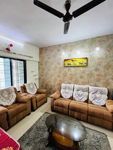 Living Room in 2 BHK Apartment at Kumar Periwinkle, Kharadi – for Rent