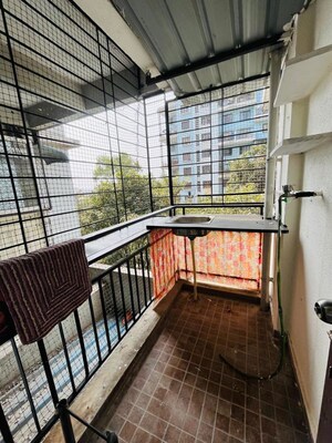Balcony in 2 BHK Apartment at Kumar Periwinkle, Kharadi – for Rent
