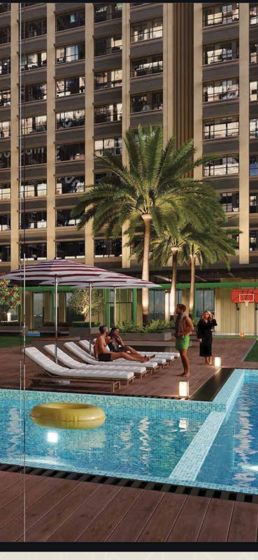 2 BHK 605 Sq.Ft. Apartment in Roswalt Zaiden