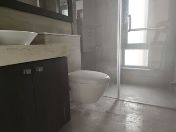 Bathroom in 3 BHK Apartment at Oberoi Realty Esquire, Goregaon East – for Rent