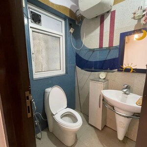 Bathroom in 3 BHK Apartment at Bandra West – for Rent