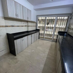 Kitchen in 3 BHK Apartment at Bandra West – for Rent