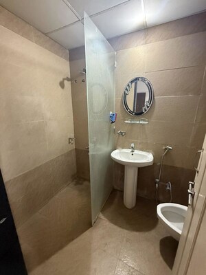 Bathroom in 2 BHK Apartment at G K Jarvari, Pimple Saudagar – for Rent