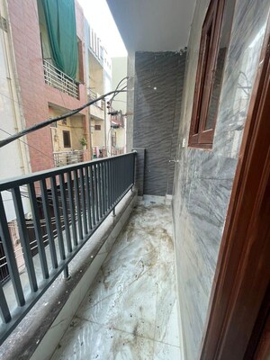 Balcony in 1 BHK Builder Floor at Dwarka Mor – for Rent