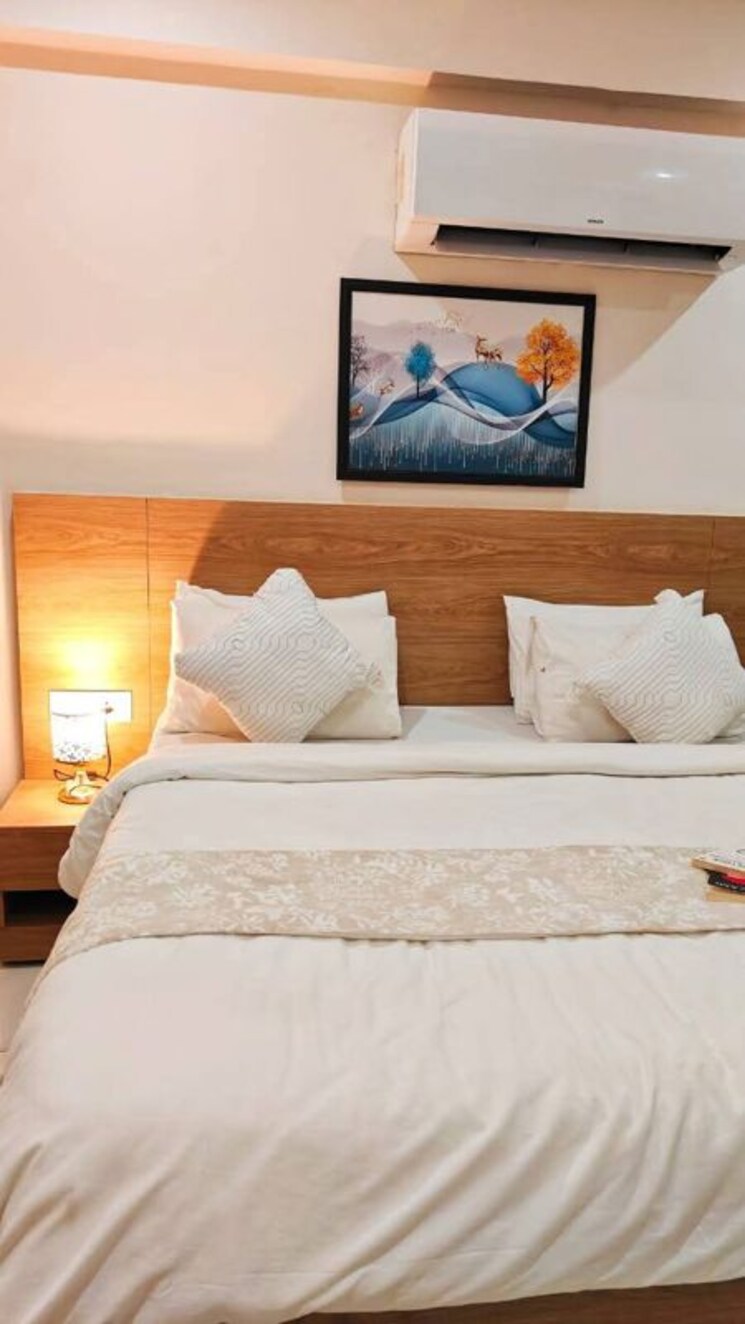 Bedroom, saket 1 Bedroom 550 Sq.Ft. Apartment In Saket Delhi 9906716