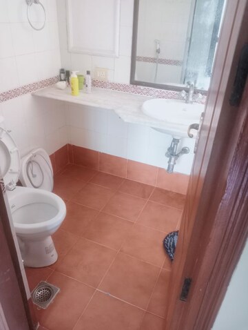 Bathroom in 3 BHK Apartment at Vatika City, Sector 49 – for Rent