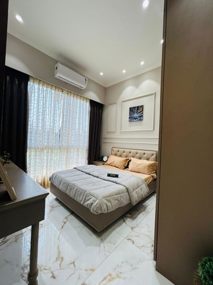 Bedroom, usarghar gaon 3 Bedroom 856 Sq.Ft. Apartment In Usarghar Gaon Thane 9907114