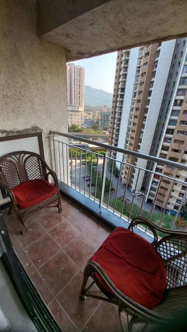 Balcony, soham-parijat-gardens 1 Bedroom 400 Sq.Ft. Apartment In Ghodbunder Road Thane 9907118