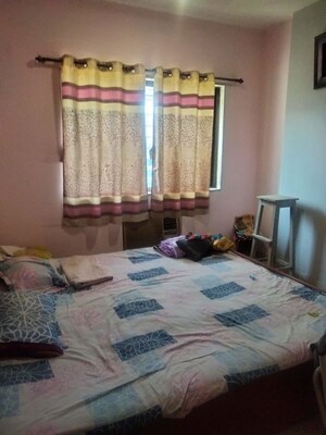 Bedroom in 2 BHK Apartment at Runwal Heights, Mulund West – for Rent