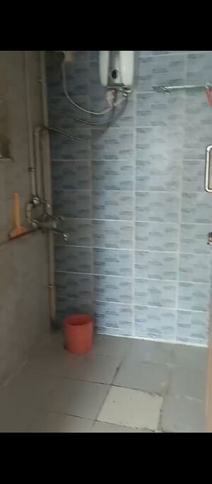 Bathroom in 1 BHK Apartment at Omkar Vayu, Mahim – for Rent