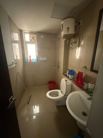 Bathroom in 3.5 BHK Apartment at Emaar Palm Gardens, Sector 83 – for Rent