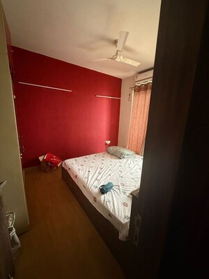 Bedroom in 3.5 BHK Apartment at Emaar Palm Gardens, Sector 83 – for Rent