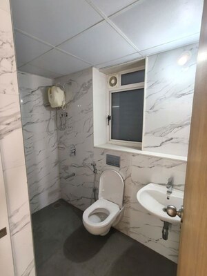 Bathroom in 1.5 BHK Apartment at Lodha Codename Premier, Dombivli East – for Rent