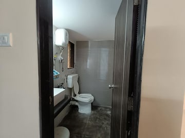 Bathroom in 2 BHK Apartment at Agarwal Exotica, Vasai East – for Rent