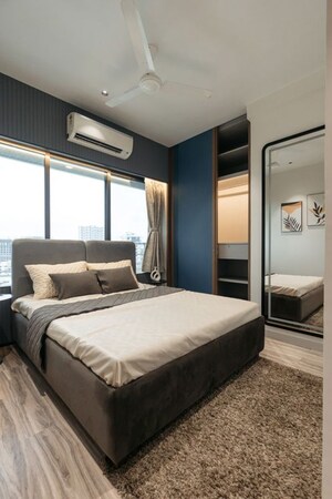 Bedroom in 1 BHK Apartment at JP Rishabh Tower Azad Nagar, Andheri West – for Sale