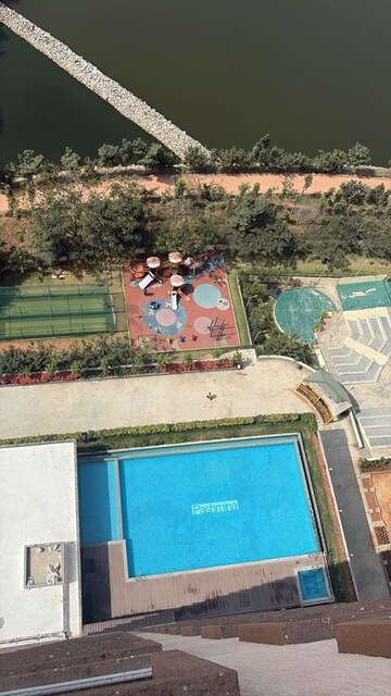 Master Bedroom in 3 BHK Apartment at Pashmina Waterfront, Old Madras Road – for Rent