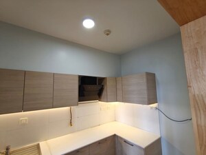 Kitchen in 2.5 BHK Apartment at Bhartiya City Nikoo Homes II, Thanisandra Main Road – for Rent