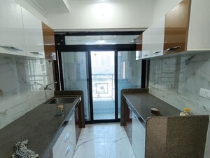 Kitchen in 1 BHK Apartment at Shellproof Gladiolus Tower, Vasai East – for Rent