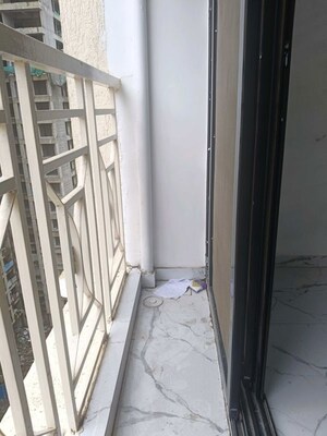 Balcony in 1 BHK Apartment at Shellproof Gladiolus Tower, Vasai East – for Rent