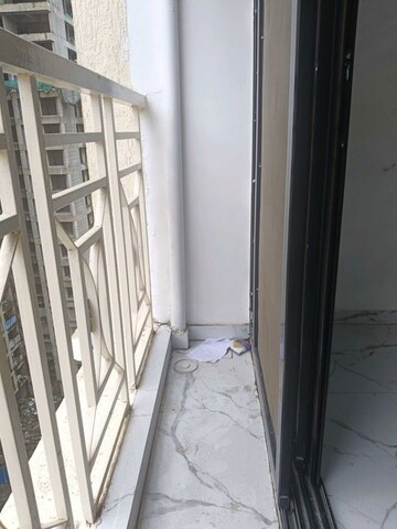 Balcony in 1 BHK Apartment at Shellproof Gladiolus Tower, Vasai East – for Rent