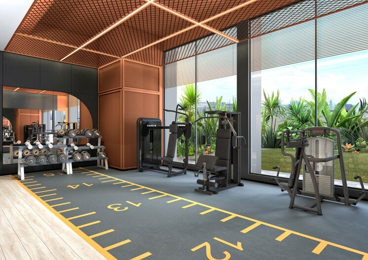 Gym, godrej-eternal-palms 3 Bedroom 1000 Sq.Ft. Apartment In Sanpada Navi Mumbai 9907862