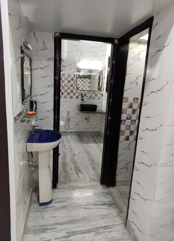 Kitchen in 3 BHK Builder Floor at Rohini Sector 8 – for Rent