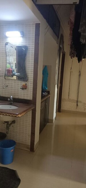 Bathroom in 3 BHK Apartment at Regency Estate, Dombivli East – for Rent