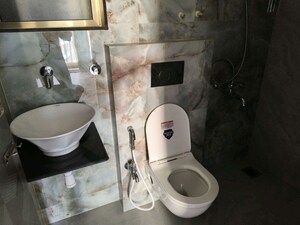 Bathroom in 2 BHK Apartment at Imperial Splendora, Vasai East – for Rent