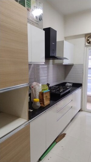 Kitchen in 3 BHK Apartment at Omkar Alta Monte, Malad East – for Rent