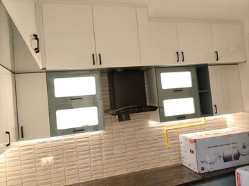 Kitchen in 2 BHK Apartment at Brigade Cornerstone Utopia, Varthur – for Rent