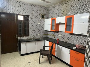 Kitchen in 3 BHK Builder Floor at Sushant Lok ii – for Rent