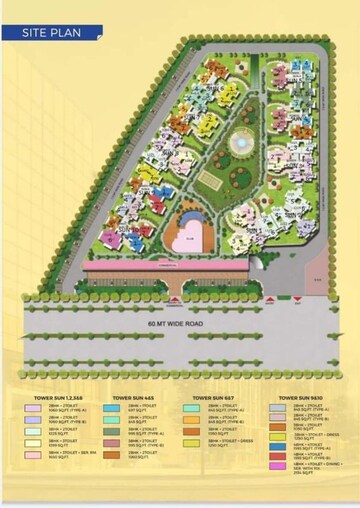 2 BHK Apartment For Sale in Migsun Twiinz, Eta Ii Greater Noida