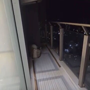 Balcony in 4 BHK Apartment at Nathani Heights, Marzban Parsi Colony – for Sale