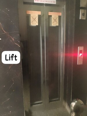 Building Lobby in 2 BHK Builder Floor at Rohini Sector 8 – for Sale