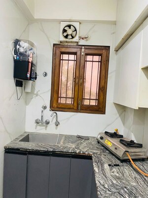 Living Room in 2 BHK Builder Floor at Alpha 1 RWA, Alpha 1 Greater Noida – for Rent