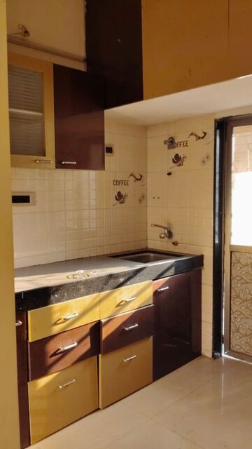 Kitchen in 1 BHK Apartment at Shantee Meera Avenue, Vasai East – for Rent