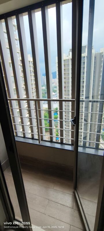 Balcony in 2 BHK Apartment at Kalpataru Immensa, Kolshet Road – for Sale