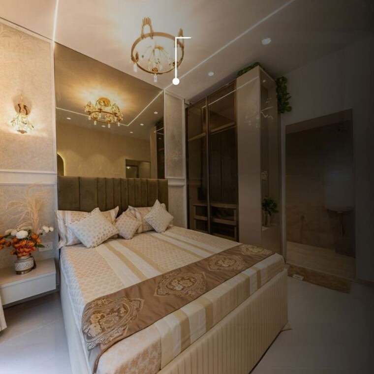 Bedroom, sai-residency-kharghar 2 Bedroom 1087 Sq.Ft. Apartment In Kharghar Navi Mumbai 9908478