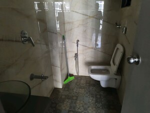 Bathroom in 1 BHK Apartment at Nicon Infinity, Vasai East – for Rent