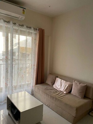 Bathroom in 1 BHK Apartment at Dia Heights, Goregaon East – for Rent