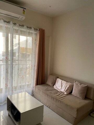 Bathroom in 1 BHK Apartment at Dia Heights, Goregaon East – for Rent