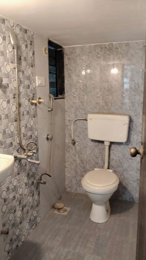 Bathroom in 1 BHK Apartment at Pil Towers, Vasai East – for Rent