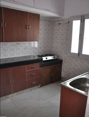 Kitchen in 2 BHK Builder Floor at Nizamuddin East – for Rent