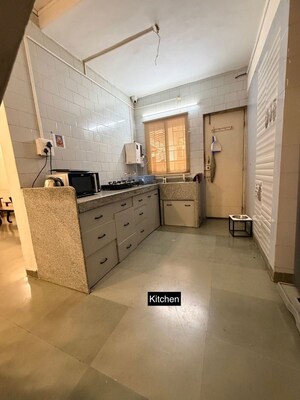 Kitchen in 2 BHK Apartment at Surobhi Park, Aundh – for Rent