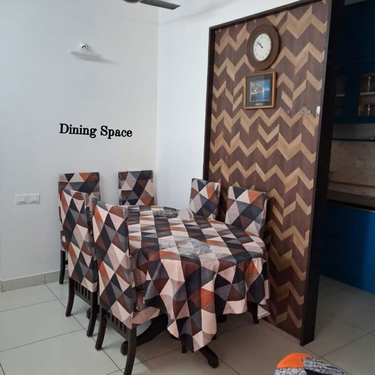 Dining area, brigade-bricklane 2 Bedroom 977 Sq.Ft. Apartment In Agrahara Badavane Bangalore 9909048