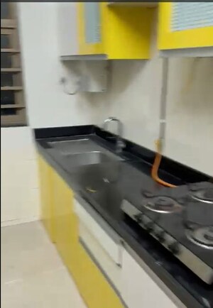 Kitchen in 2 BHK Apartment at Sheth Vasant Oasis, Andheri East – for Rent
