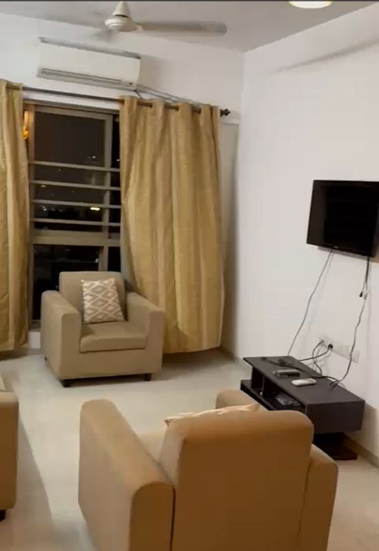2 BHK Apartment For Rent in Sheth Vasant Oasis