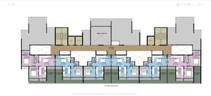 Floor Plan in 1 BHK Apartment at Shree Sai Ayaana, Taloja Sector 26 – for Sale